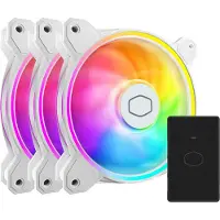 Cooler Master MasterFan MF120 Halo² White Edition 3in1