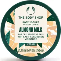 The Body Shop Lichaamsyoghurt voor de droge en gevoelige huid, met amandelmelk (Body Yogurt), 200 ml