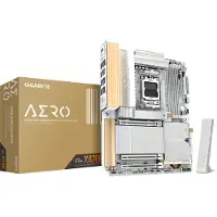 Gigabyte X870E AERO X3D WOOD Moederbord Socket AMD AM5 Vormfactor ATX Moederbord chipset AMD X870E