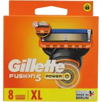 Gillette Fusion5 Power Scheermesjes 8 Stuks