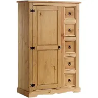 Idimex Commode TEQUILA met 5 lades – naturel