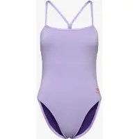 Speedo Female Solid V-back 2.0 Swimsuit Paars UK 34 Vrouw