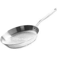 Fiskars All Steel Pure Koekenpan 28 Cm - Koekenpannen Roestvrijstaal Roestvrij staal - 1065628