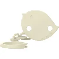 Suavinex Speenclip met ketting - - Birdies - Vanaf de geboorte - Beige