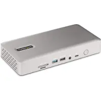 StarTech.com Thunderbolt 4 Multi-Monitor Docking Station, Quad/Triple/Dual Display Dock, 2x HDMI/2x DisplayPort, 7x USB Hub, 2.5Gb Ethernet, 98W Power Delivery