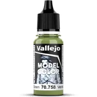 Wittmax Hobbyverf Acrylverf - 70758 Model Color - Bright Green - Acryl - Verf flesje - 18 ml