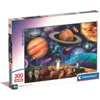 Clementoni - Puzzel - 300 Stukjes - Ruimtemissie - Puzzel Voor Kinderen - Vanaf 9 Jaar