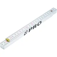 Pro - Meetlat - 1m - Hout - Met Hoekmeter