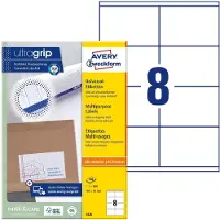 Sans marque Huismerk Avery 3426 Universele Etiket 105x70mm