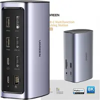 UGREEN USB-C docking station CM555 Thunderbolt (12 in 1)