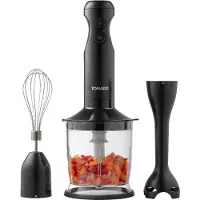 Tomado TSB3501B - Staafmixer set - Hakmolen - Garde - 350W - 2 snelheden - Zwart