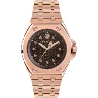 Philipp Plein Analoog horloge 'Extreme Lady' rose-goud