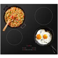 Tomado TIH6001B - Inbouw inductiekookplaat - 1 fase - 4 kookzones
