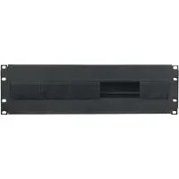 SHOWGEAR 19 inch 3U switch box met DIN rail