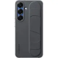 Samsung S25 Standing Grip Back Cover Zwart