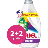 Ariel 2+2 Gratis: Vloeibaar Wasmiddel Color 50 Wasbeurten 2250 Ml