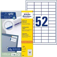 Sans marque Huismerk Avery 3650 Universele Etiket 48x21mm