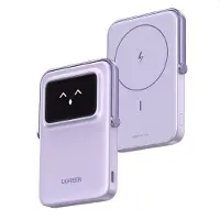 UGREEN Uno PB571 powerbank, 5000mAh, 20W, Qi, grijs