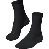 Falke Hardloopsokken Women RU4 Endurance Compression Black-Schoenmaat 41 - 42