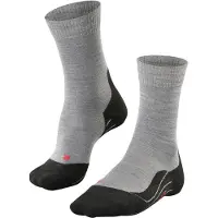 Falke Sportsokken grijs gemêleerd / watermeloen rood / zwart gemêleerd