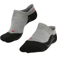 Falke TK5 Wander Invisible Footies Wandelsok Dames Light Grey 37-38