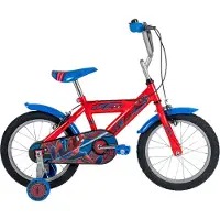 Sport One Spider-Man Kinderfiets - Jongens - 16 inch - Rood - Twee handremmen