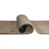 Miltex vuilopvangmat Eazycare Rush, voor binnen, gewenste lengte x 2000 mm, polyamide, walnootbruin