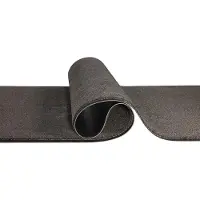 Miltex vuilopvangmat Eazycare Rush, voor binnen, gewenste lengte x 1350 mm, polyamide, asgrijs