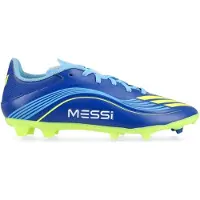 Adidas Sportschoen 'F50 Messi League' hemelsblauw / donkerblauw / geel / lichtgrijs
