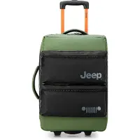 Delsey Trolley 'JS006B' groen / zwart
