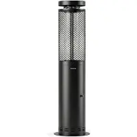 Create - Rookvrije buitenskachel op pellets 17,5 kW - Zwart - Met powerbank - FIRE ROUND PELLET HEATER