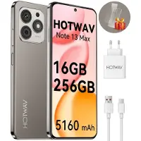 HOTWAV Note 13 Max smartphone - 6.8" 6+10/256GB Gold (Goud, 6.80"), Smartphone, Goud