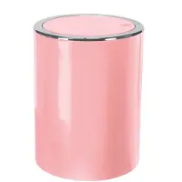 Kleine wolke Clap afvalemmer 5ltr 19x19x24,5 cm, magnolia-roze