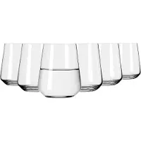 Ritzenhoff Waterglazen - 6 Stuks - Kristalglas - 510 ml - Luxe Drinkglazen voor Water, Limonade, Sap & Cocktails - Geschikt voor de Vaatwasser