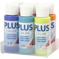Packlinq Plus Color acrylverf, kleurrijk, 6x60ml