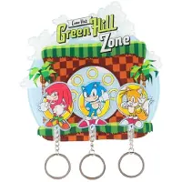 Grupo Erik Sonic the Hedgehog sleutelhangerbord, inclusief 3 sleutelhangers