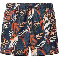 Shiwi Heren zwemshort mike 7" bladeren print multicolor