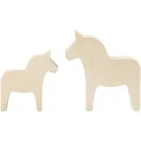 Packlinq Paard, H: 8+10 cm, B: 7+9,5 cm, dikte 1,8 cm, 2 stuk/ 1 doos