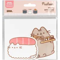 Grupo Erik Pusheen - Pack Of 2 Sushi Roll Vinyl 1 Sticker Set - Multicolours