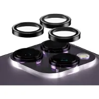 PanzerGlass Hoops Optic Rings Camera Protector voor de Apple iPhone 14 Pro (Max) - Transparant