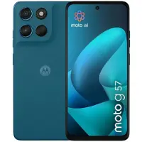 TIM Moto G57 - Smartfoon - 5G - 8GB RAM - 256GB Opslag - Corsair Groen
