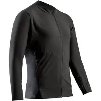 X-Bionic - X-Ential Hybrid Jacket - Hardloopjack XXL, zwart/grijs