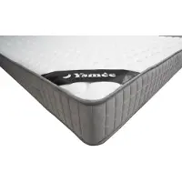 Vente-unique Set 180 x 200 cm lattenbodem + schuimmatras met traagschuim toplaag 11 zones dikte 22cm - DANEVO van YSMÉE