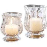 Loberon Windlicht set van 2 Moon