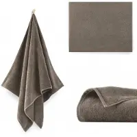 Zwoltex Kiwi 2 Handdoek Egyptisch Katoen 70x140 Taupe Bruin