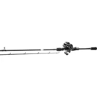 Kinetic Ozor Cl 200lh Baitcasting Combo Zilver 1.95 m / 20-80 g