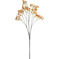 Emerald - Kunstbloem Gipskruid 68cm oranje - Kunstplant voor binnen
