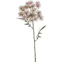 Emerald - Kunstbloem Dille 76cm roze - Kunstplant voor binnen