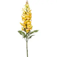 Emerald - Kunstbloem Leeuwenbek 92cm geel - Kunstplant voor binnen