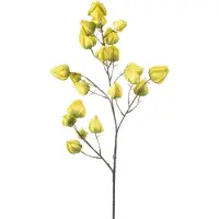 Emerald - Kunstbloem Physalis 90cm groen - Kunstplant voor binnen